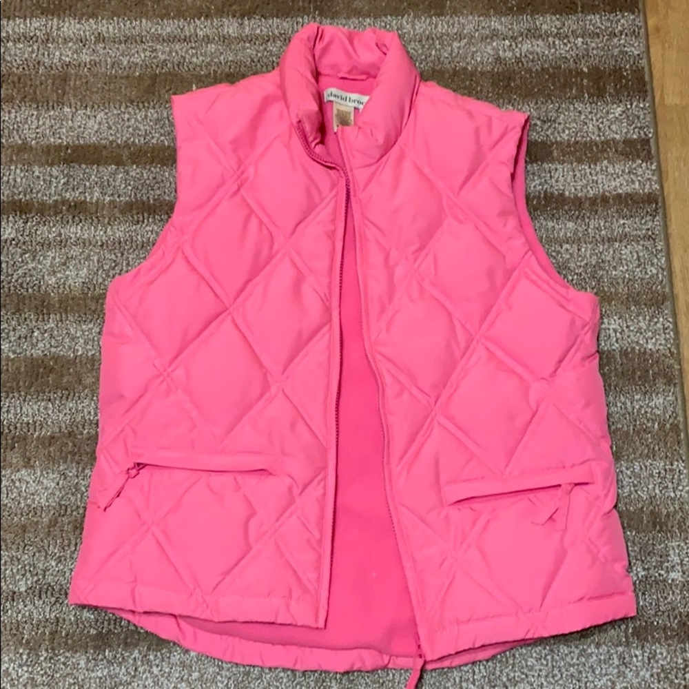 Pink vest